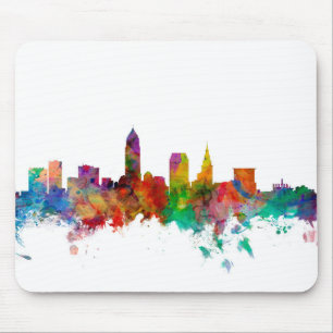 Skyline Clevelands Ohio Mousepad