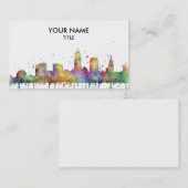 SKYLINE CLEVELANDS, OHIO VISITENKARTE (Vorne/Hinten)