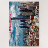 Skyline Dallas Texas. Jigsaw Puzzle (Vertikal)