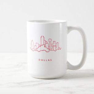 Skyline Dallas Texas Kaffeetasse