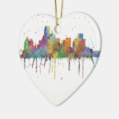 SKYLINE DALLAS, TEXAS KERAMIK ORNAMENT (Links)