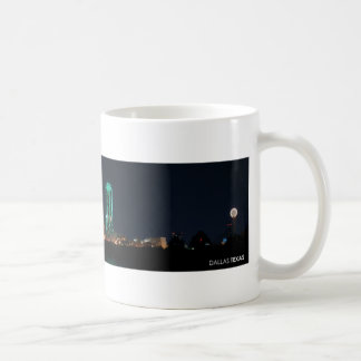 Skyline Dallas, Texas nachts Kaffeetasse