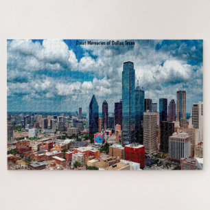 Skyline Dallas Texas. Puzzle