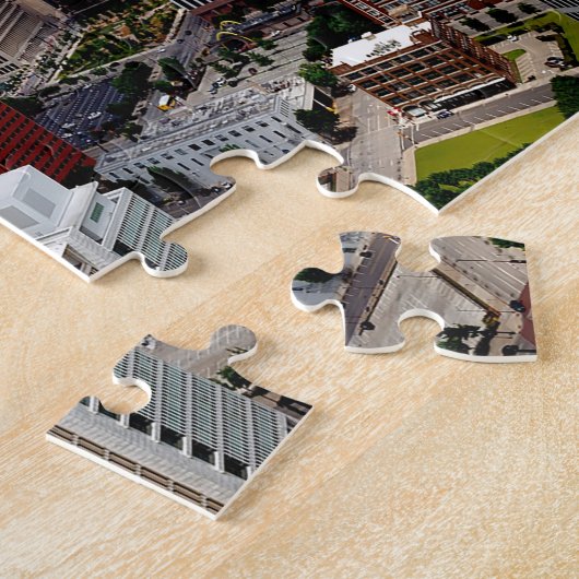 Skyline Dallas Texas. Puzzle (Seite)