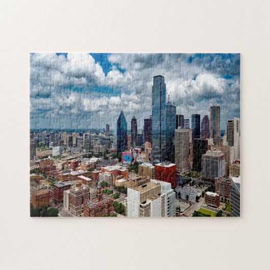 Skyline Dallas Texas. Puzzle (Horizontal)