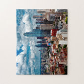 Skyline Dallas Texas. Puzzle (Vertikal)