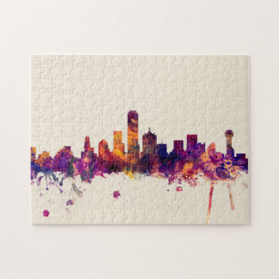 Skyline Dallas Texas Puzzle