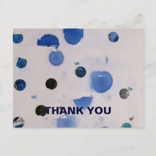 Skyline danken Postkarte