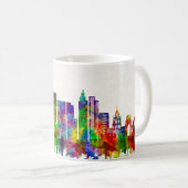 Skyline Delhi Kaffeetasse (VorderseiteRechts)