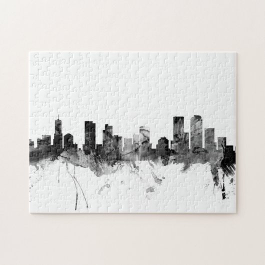Skyline Denvers Colorado Puzzle (Horizontal)