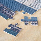 Skyline der futuristischen Wolkenkratzer in Dubai, Puzzle (Seite)