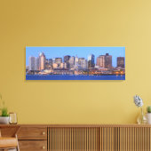 Skyline der Innenstadt von Boston aus Leinwanddruck (Insitu (Wohnzimmer))