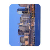 Skyline der Innenstadt von Boston aus Magnet (Vertikal)