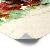 Skyline der Stadt Mexiko Poster (Ecke)