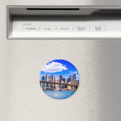 Skyline der Stadt New York Magnet (In Situ (Geschirrspüler))