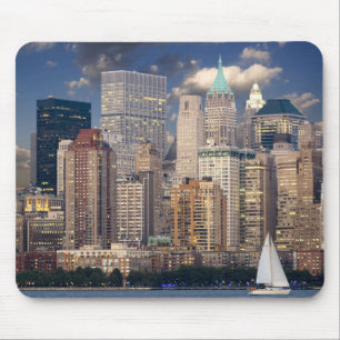 Skyline der Stadt New York Mousepad