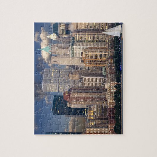 Skyline der Stadt New York Puzzle (Vertikal)