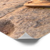 Skyline des Finanzviertels von Boston Poster (Ecke)