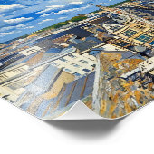 Skyline des historischen Oxford-Gemäldes Fotodruck (Ecke)