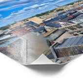 Skyline des historischen Oxford-Gemäldes Fotodruck (Ecke)