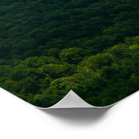 Skyline Drive Blue Ridge Mountains Poster (Ecke)