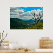 Skyline Drive Blue Ridge Mountains Poster (Küche)