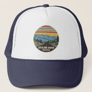 Skyline Drive Shenandoah Virginia Mountains Truckerkappe