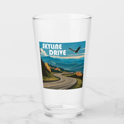 Skyline Drive Virginia Eagle Glas (Vorderseite)