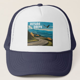 Skyline Drive Virginia Eagle Truckerkappe