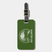 Skyline Drive Virginia Forest Gepäckanhänger (Vorderseite vertikal)