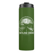 Skyline Drive Virginia Forest Thermosbecher (Vorderseite)