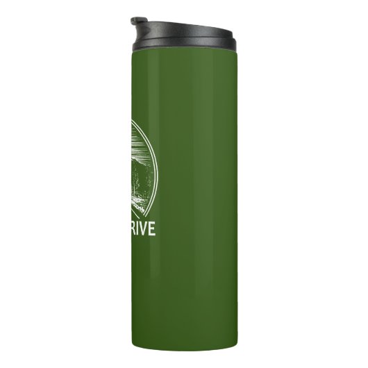 Skyline Drive Virginia Forest Thermosbecher (Nach rechts gedreht)