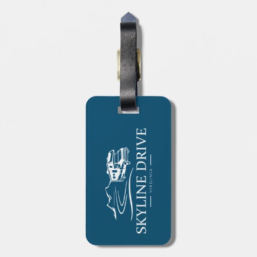 Skyline Drive Virginia Freizeitfahrzeug Gepäckanhänger (Rückseite vertikal)