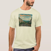Skyline Drive Virginia Landschaft T-Shirt (Vorderseite)