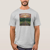Skyline Drive Virginia Sunset T-Shirt (Vorderseite)