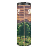 Skyline Drive Virginia Sunset Thermosbecher (Rückseite)