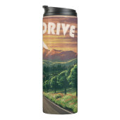 Skyline Drive Virginia Sunset Thermosbecher (Nach rechts gedreht)