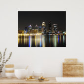 Skyline-Druck Louisville Poster (Küche)