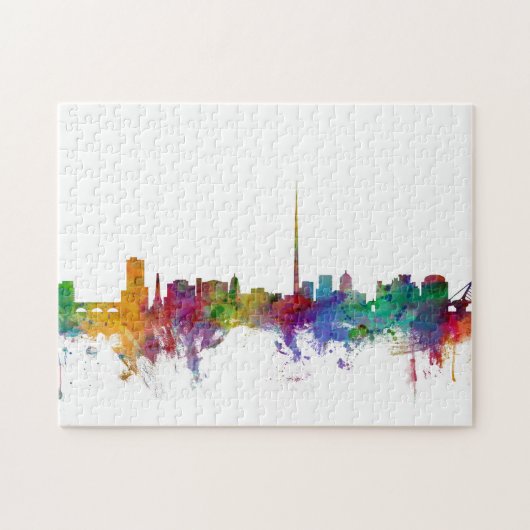 Skyline Dublins Irland Puzzle (Horizontal)