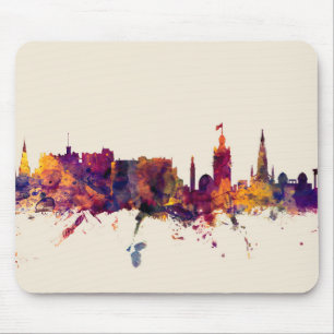 Skyline Edinburghs Schottland Mousepad