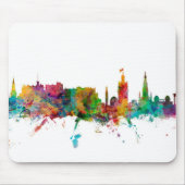 Skyline Edinburghs Schottland Mousepad (Vorne)