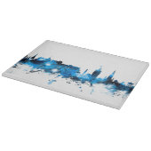 Skyline Edinburghs Schottland Schneidebrett (Ecke)