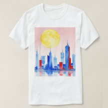 Skyline einer modernen Stadt