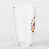 Skyline-Emblem in Berlin Deutschland Glas (Rechts)