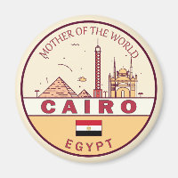 Skyline-Emblem in Kairo Ägypten