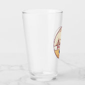 Skyline-Emblem Paris-Frankreich Glas (Rechts)