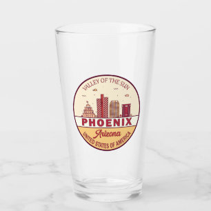 Skyline-Emblem Phoenix Arizona City Glas