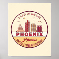 Skyline-Emblem Phoenix Arizona City