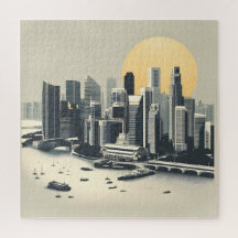 Skyline Fantasy: Marina Bay in Singapur