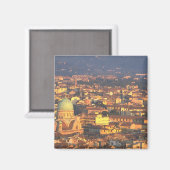 Skyline Florence Italien Magnet (Vorderseite/Rückseite)